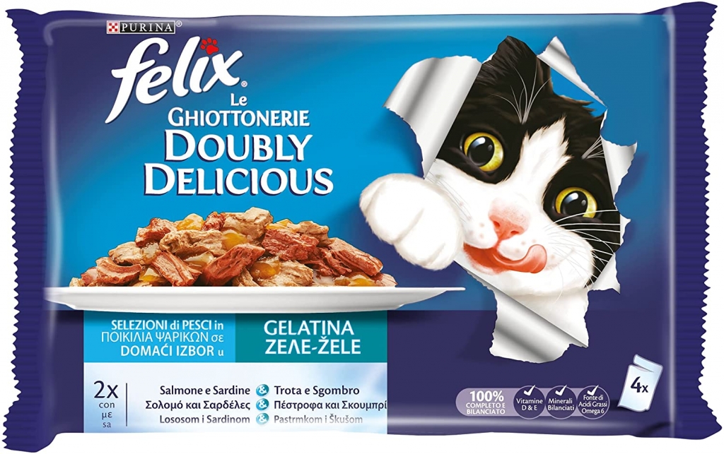 FELIX GHIOTTONERIE DELIZ.4x85g